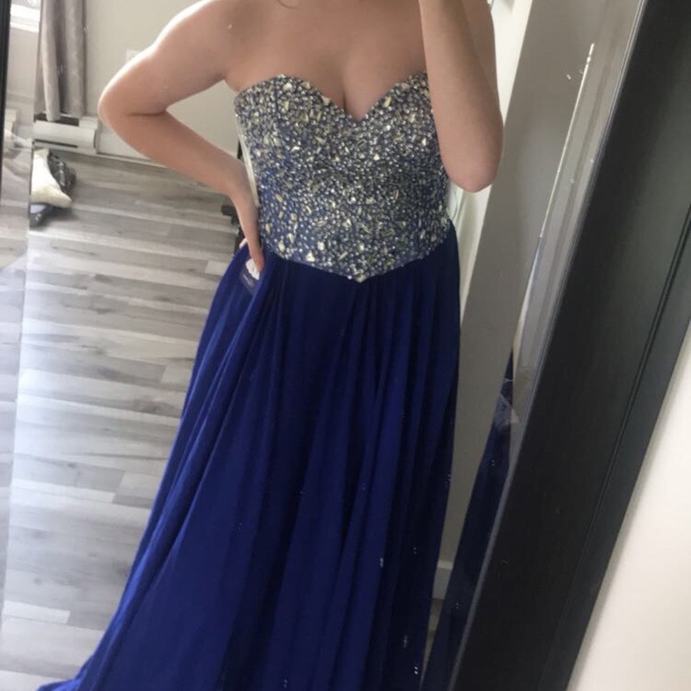Royal Blue Prom dress